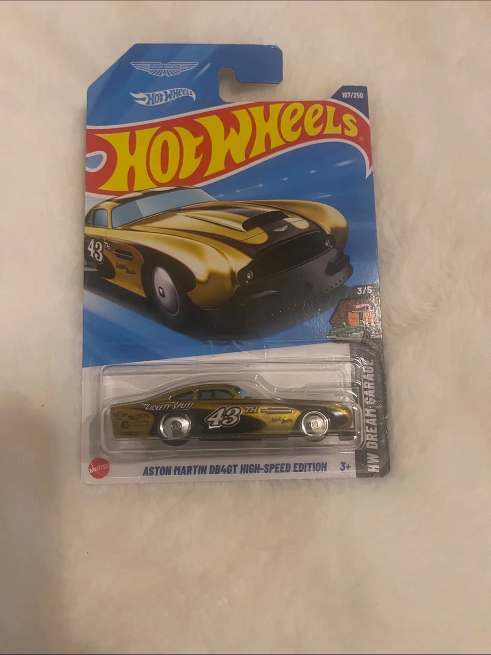 Aston Martin DB4GT High-Speed Edition - Gold Toy Car Super Treasure Hunts